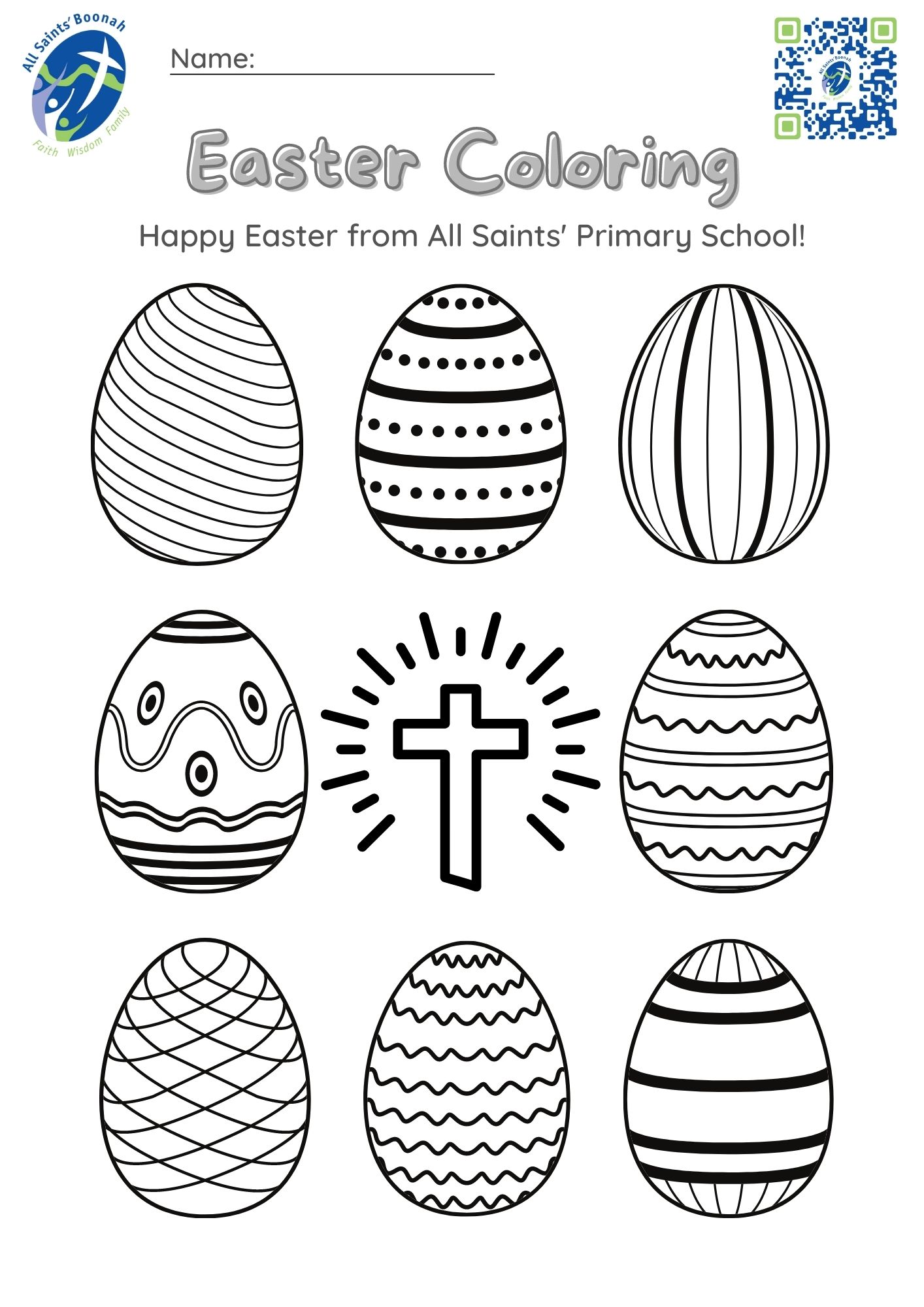 Easter Colouring Sheet
