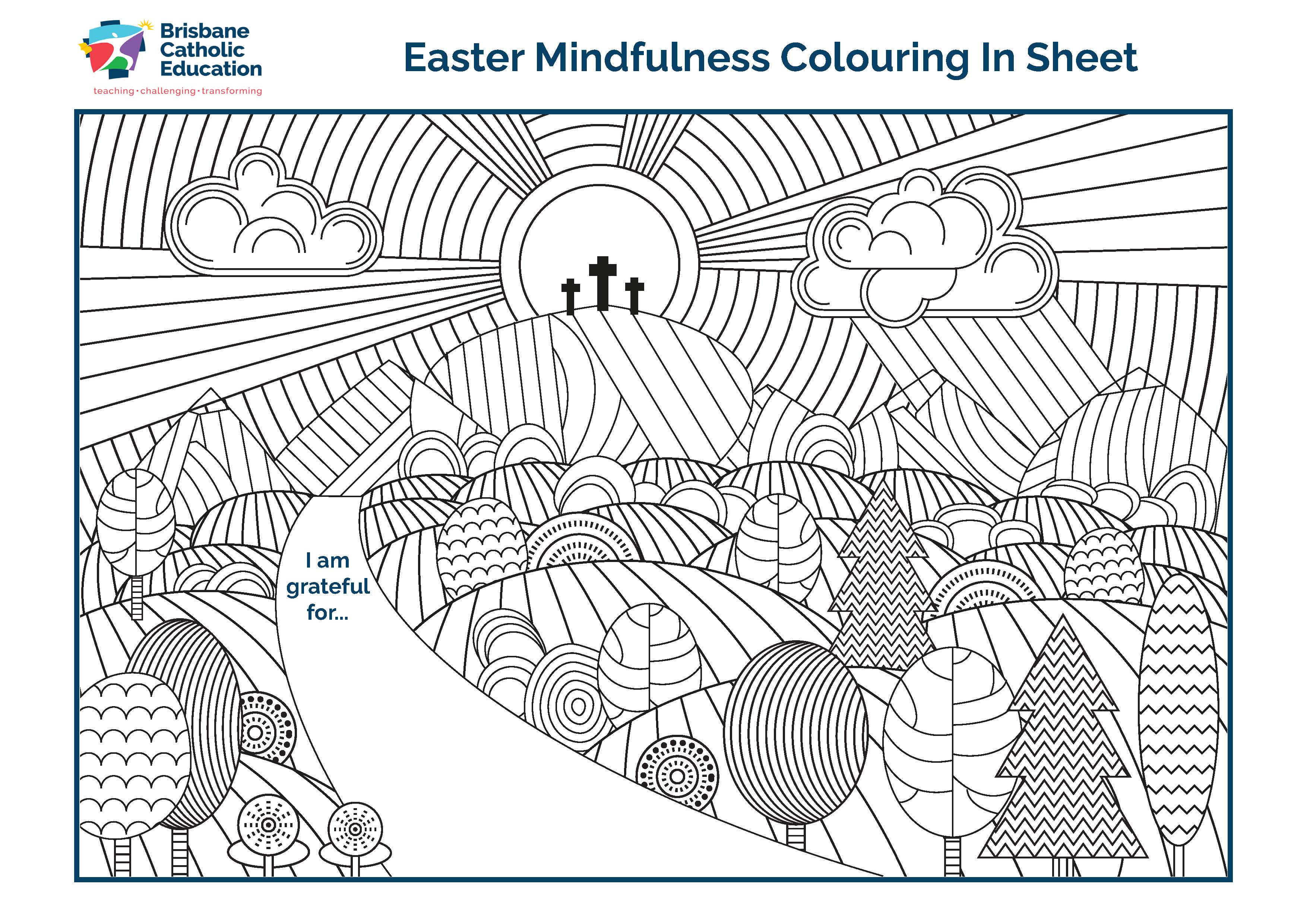 Easter Colouring Sheet